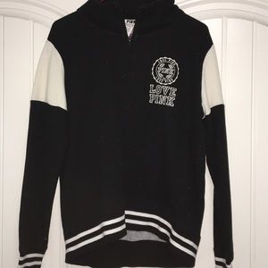 Black & White Half-Zip